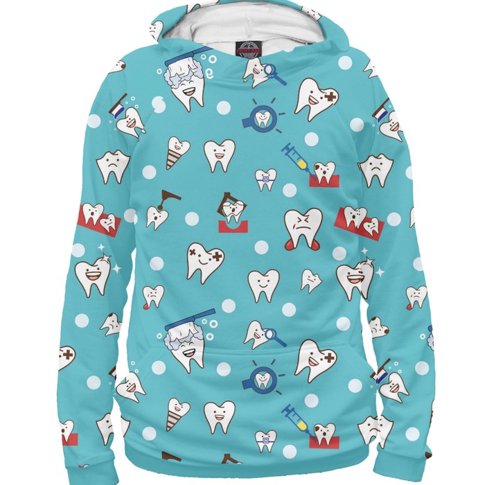 Худи женское "Зубки", размер S VRC-405286