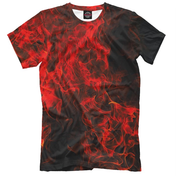 Футболка мужская "В огне", размер M STI-219427