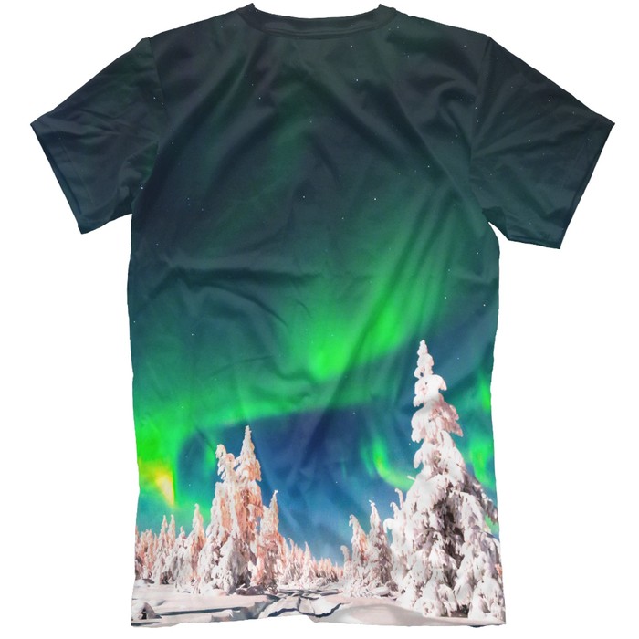 Футболка мужская "Северное сияние", размер XXL PEY-843960