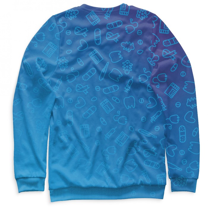 Свитшот женский "То, что нельзя вылечить", размер 4XL VRC-864020