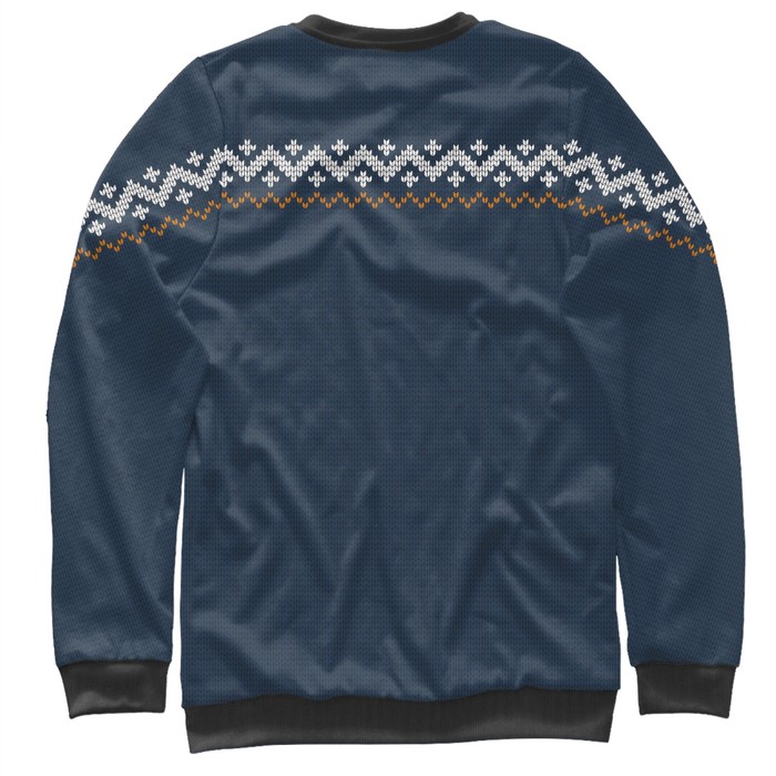 Свитшот женский "Неприличные Олени", размер S NOV-440820