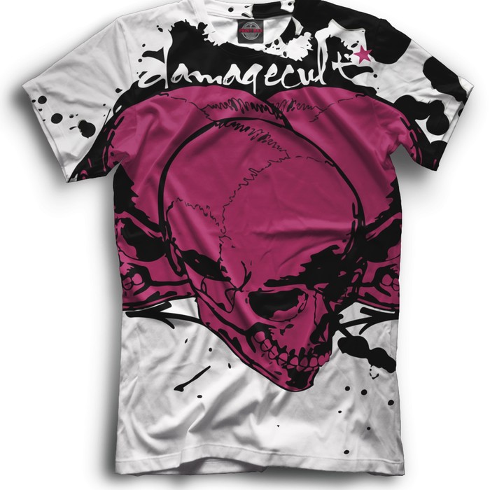 Футболка мужская Skull, размер S SKU-305356