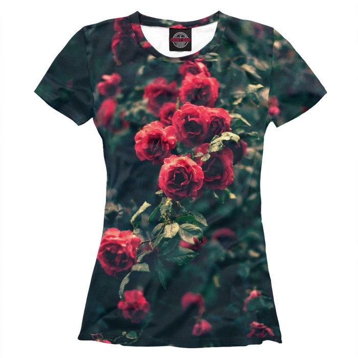 Футболка женская "Розы", размер 5XL CVE-262094