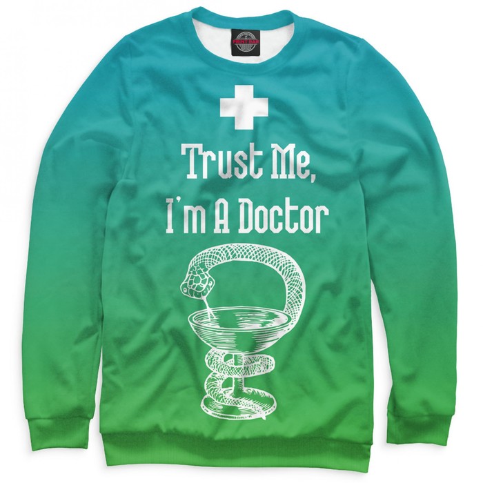 Свитшот мужской "Верь мне", размер XL VRC-692007