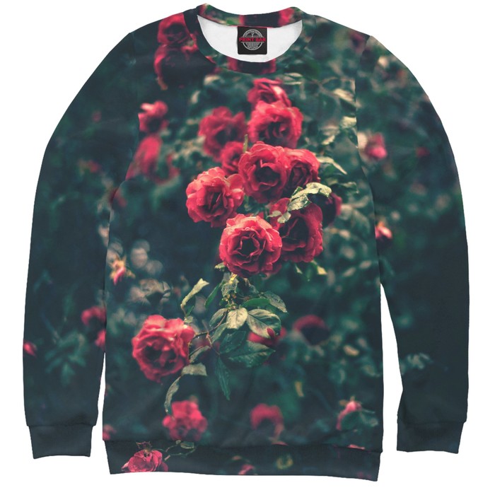 Свитшот мужской "Розы", размер L CVE-262094