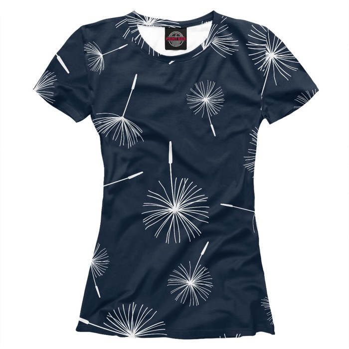 Футболка женская "Одуванчики", размер XL CVE-607018