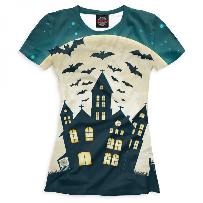 Футболка женская Halloween, размер 5XL HAL-105129