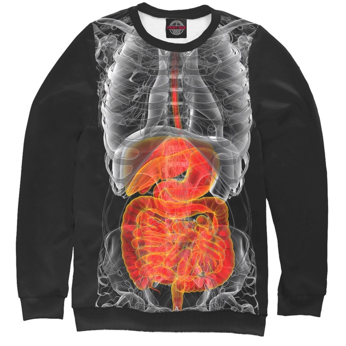 Свитшот мужской "Рентген", размер XXL VRC-691186