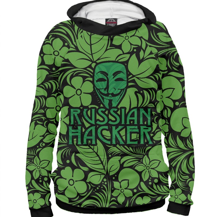 Худи женское "Русский хакер", размер XS ITT-842495
