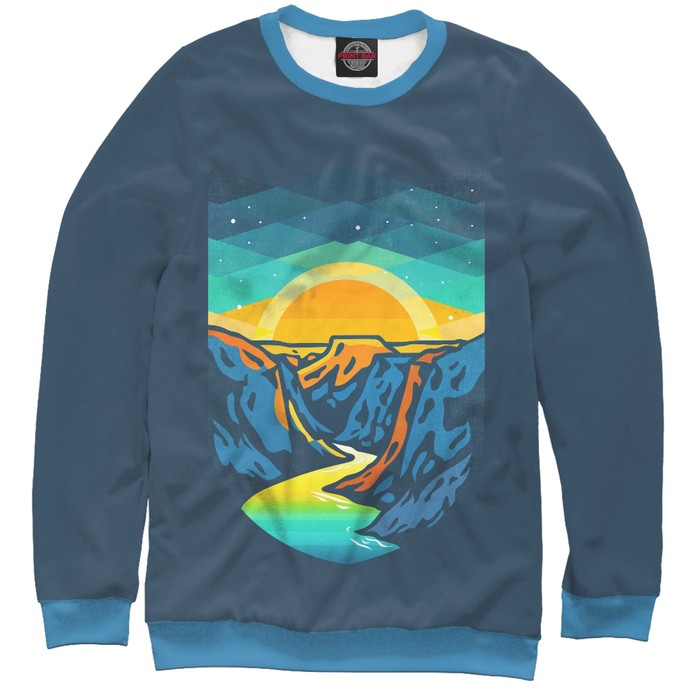 Свитшот женский "Гранд Каньон", размер XL PEY-492980