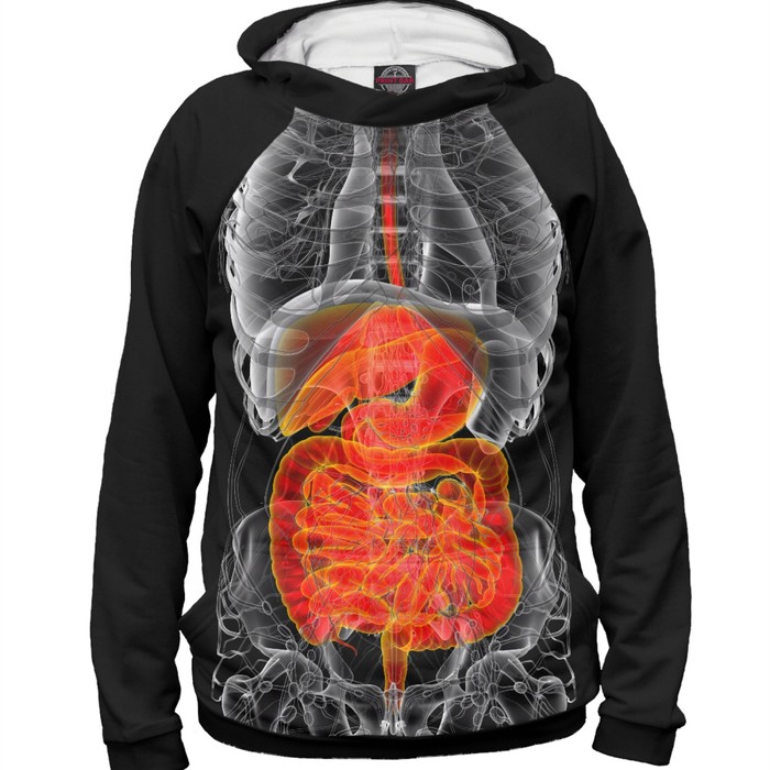 Худи мужское "Рентген", размер 4XL VRC-691186