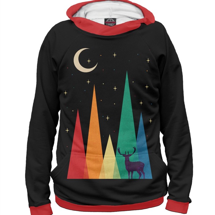 Худи мужское "Винтажная ночь", размер XL PEY-851517