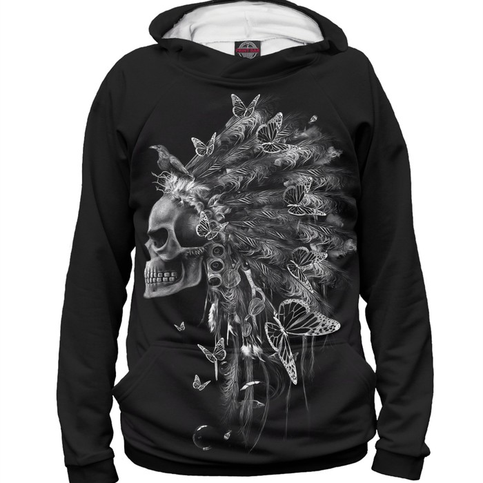 Худи мужское "Индеец", размер XS SKU-243466