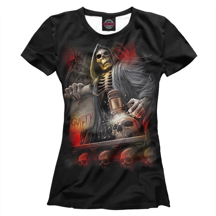 Футболка женская "Кузнец", размер XXXL SKU-523372