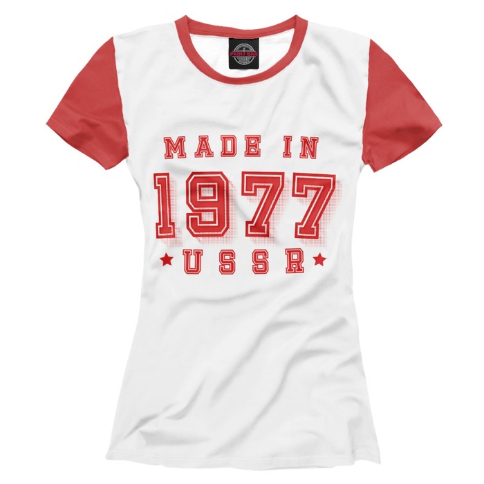 Футболка женская Made in USSR, размер XL DSE-205987