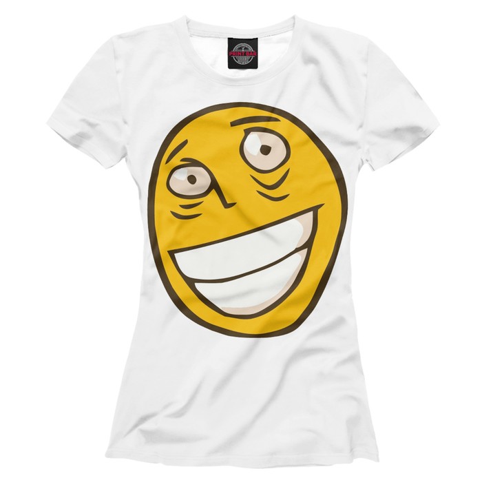 Футболка женская "Рофлан Лицо", размер S MEM-479519