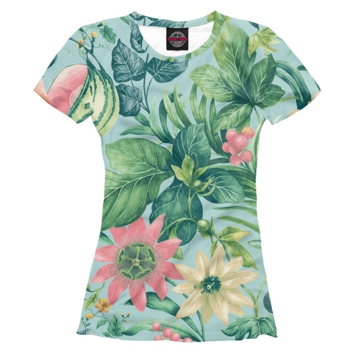 Футболка женская "Тропики", размер XL EDA-745851