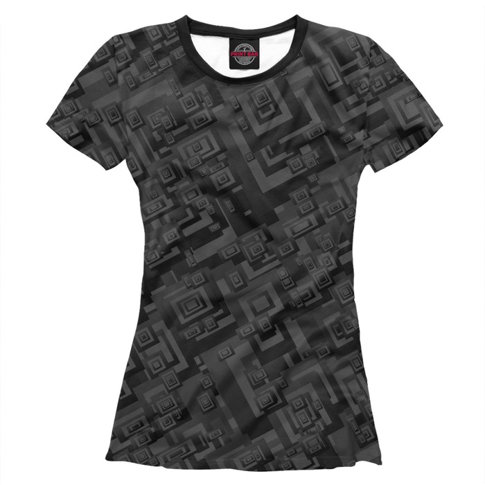 Футболка женская Black Texture, размер XXL ABS-348073