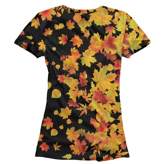 Футболка женская "Осень", размер M GLD-939915