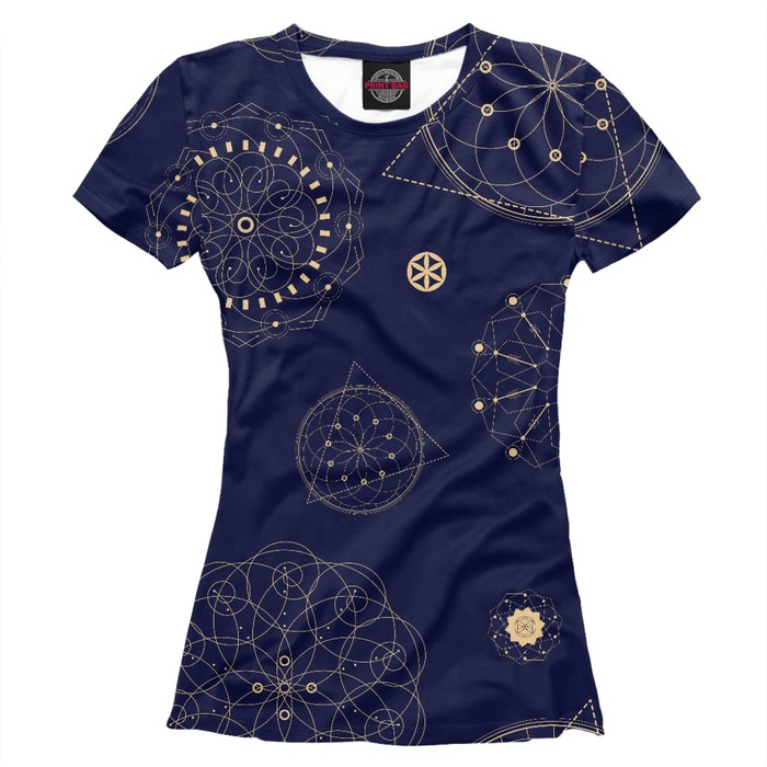 Футболка женская "Дзен", размер XS GEO-191788