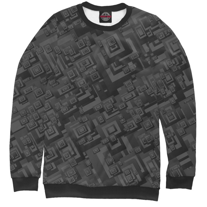 Свитшот женский Black Texture, размер M ABS-348073
