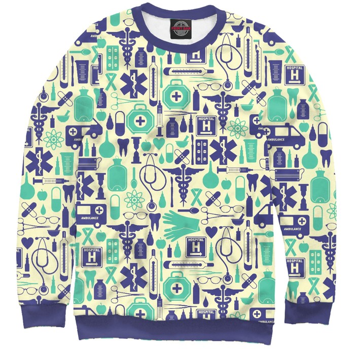 Свитшот мужской "Врач", размер 5XL VRC-770519