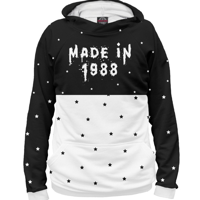 Худи мужское "Год рождения 1988", размер XL DVV-522636
