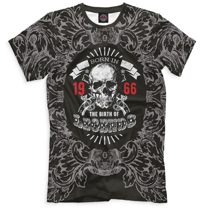 Футболка мужская "Рождение легенд — 1966", размер XS DHH-511953