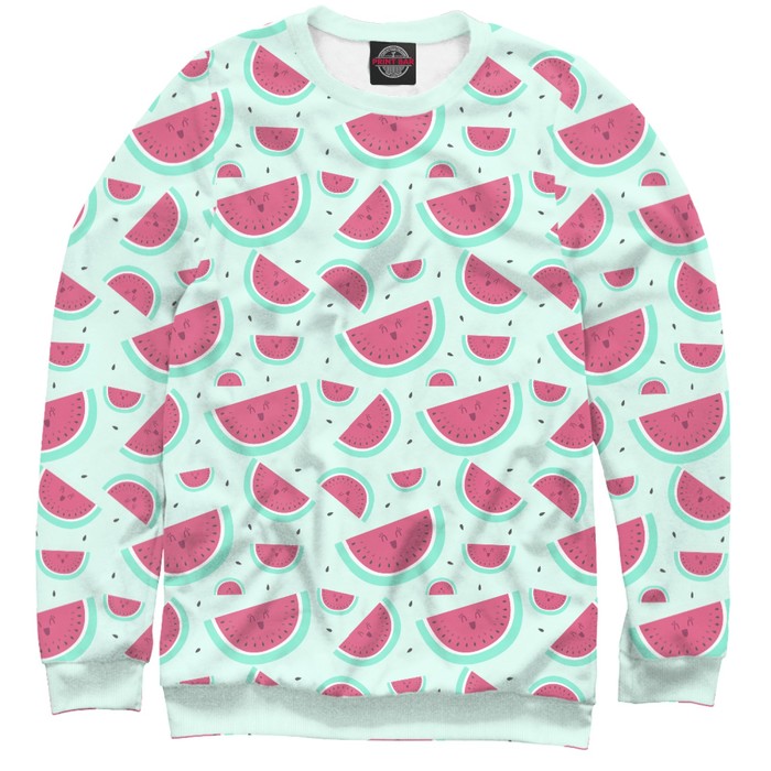 Свитшот мужской "Арбузы", размер XXL EDA-303998