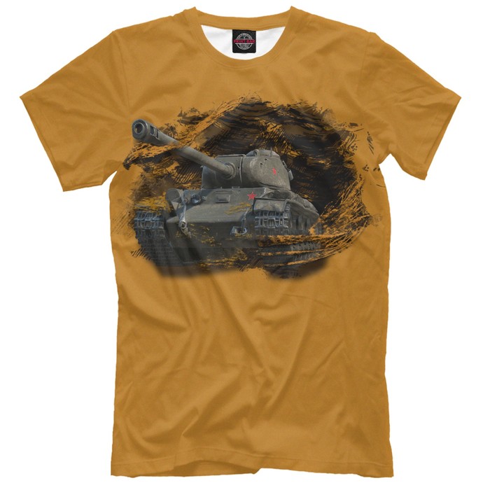 Футболка мужская "КВ-122", размер S 9MA-393553