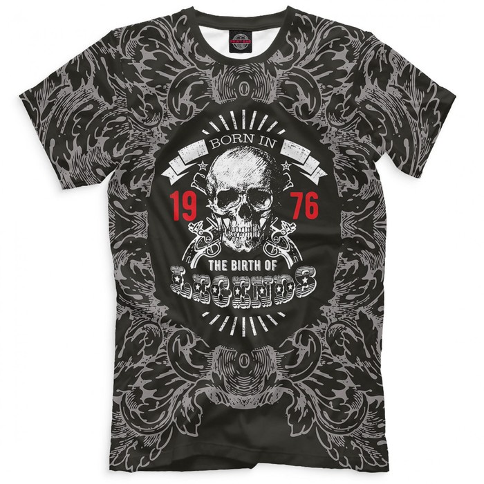 Футболка мужская "Рождение легенд — 1976", размер 5XL DSS-257316