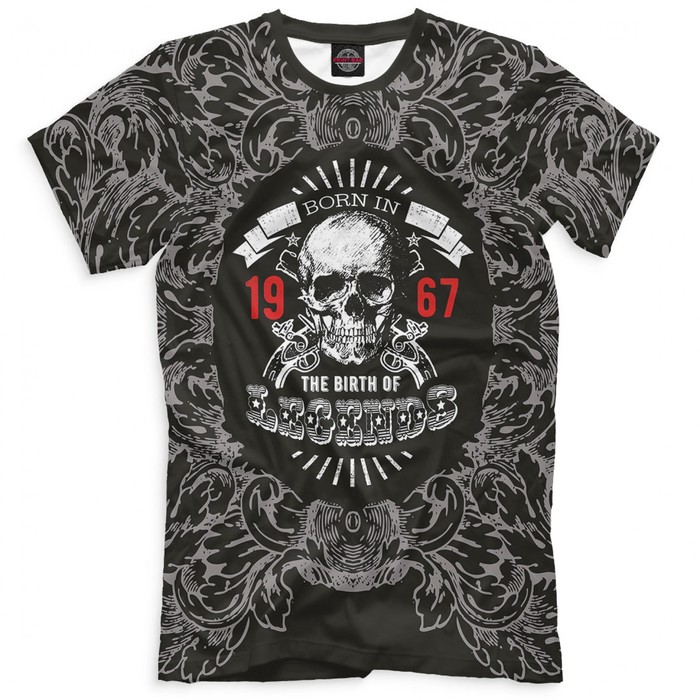 Футболка мужская "Рождение легенд — 1967", размер XXXL DHS-304392