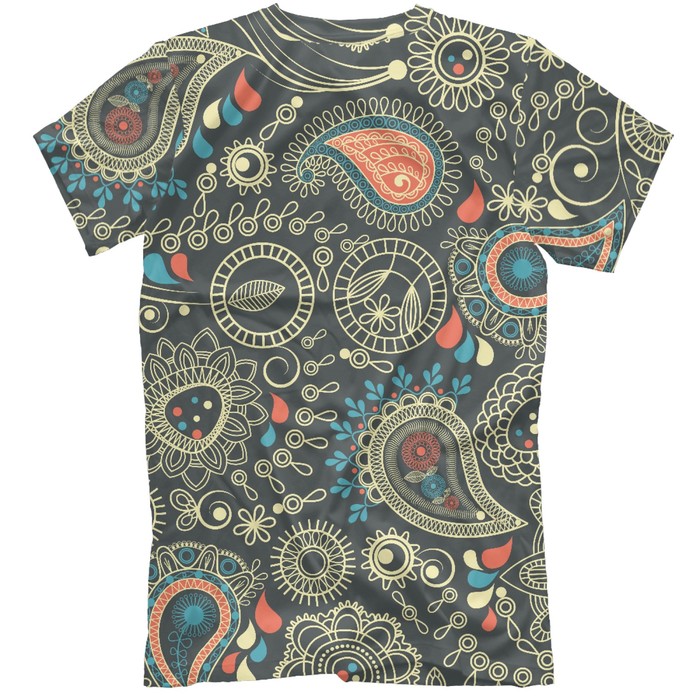 Футболка мужская "Расписные огурцы", размер XXL ABS-500899