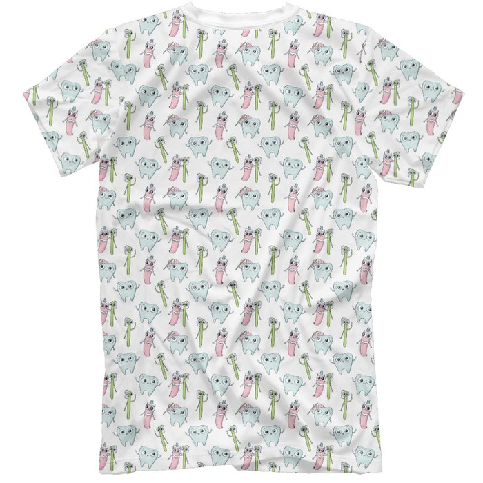 Футболка мужская Teeth Party, размер XS VRC-772507