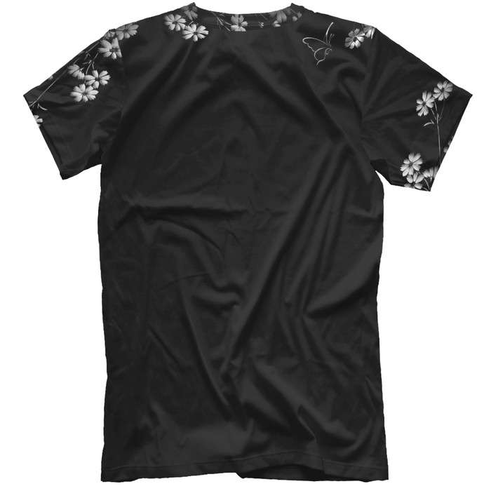 Футболка мужская "Цветы", размер XS CVE-706372