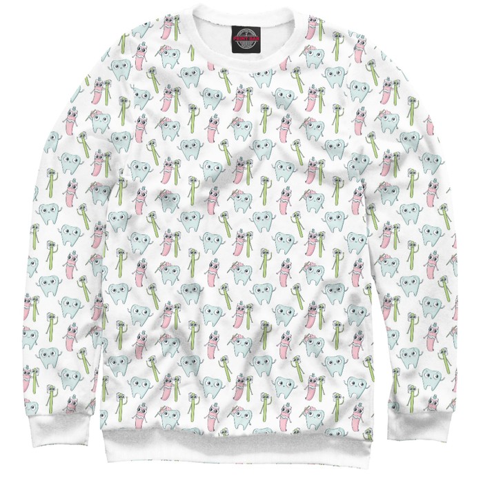 Свитшот мужской Teeth Party, размер XXXL VRC-772507