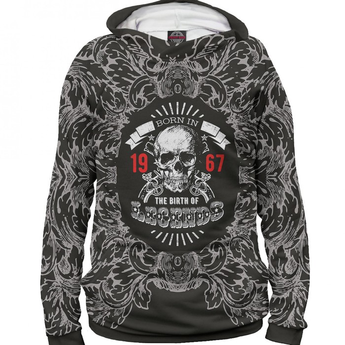 Худи мужское "Рождение легенд — 1967", размер S DHS-304392