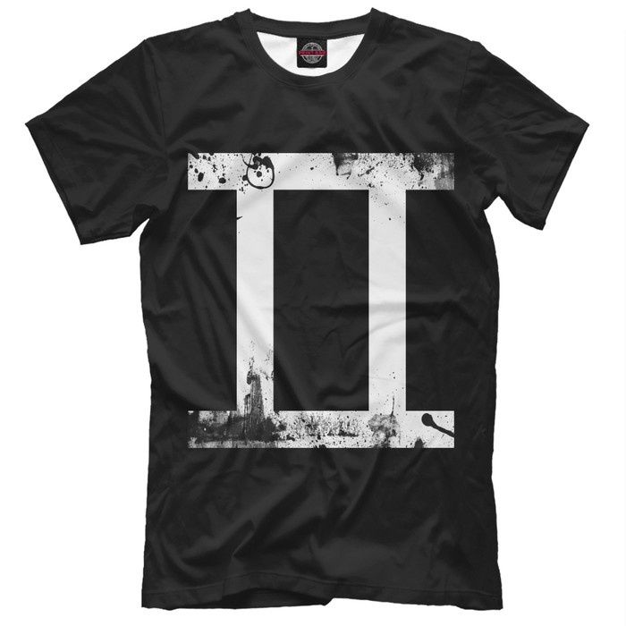 Футболка мужская "Близнецы", размер M BZC-183639