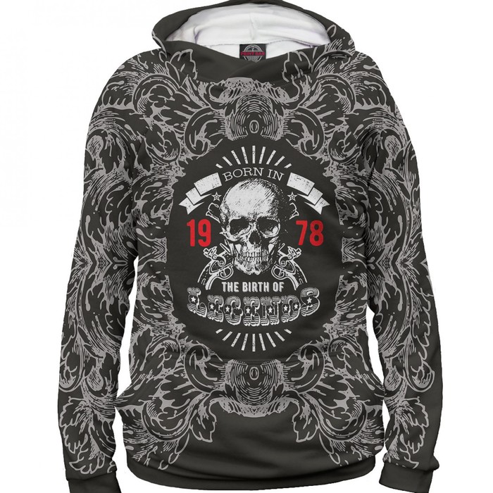 Худи мужское "Рождение легенд — 1978", размер 4XL DSV-385280