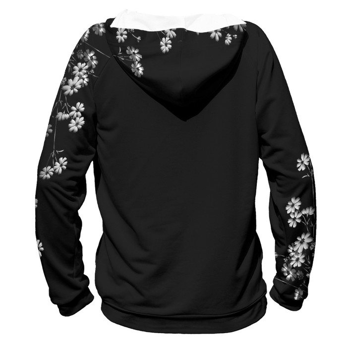 Худи женское "Цветы", размер 4XL CVE-706372