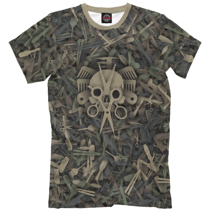 Футболка мужская "Сумасшедший парикмахер", размер S VSG-446117