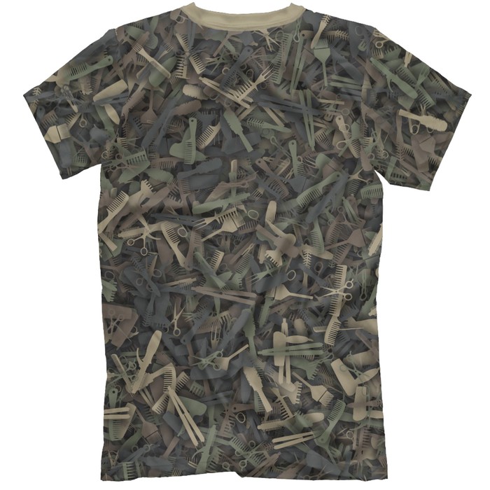 Футболка мужская "Сумасшедший парикмахер", размер M VSG-446117