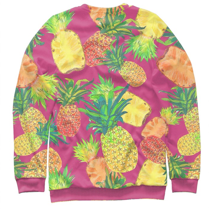 Свитшот женский "Ананасы", размер M EDA-498459