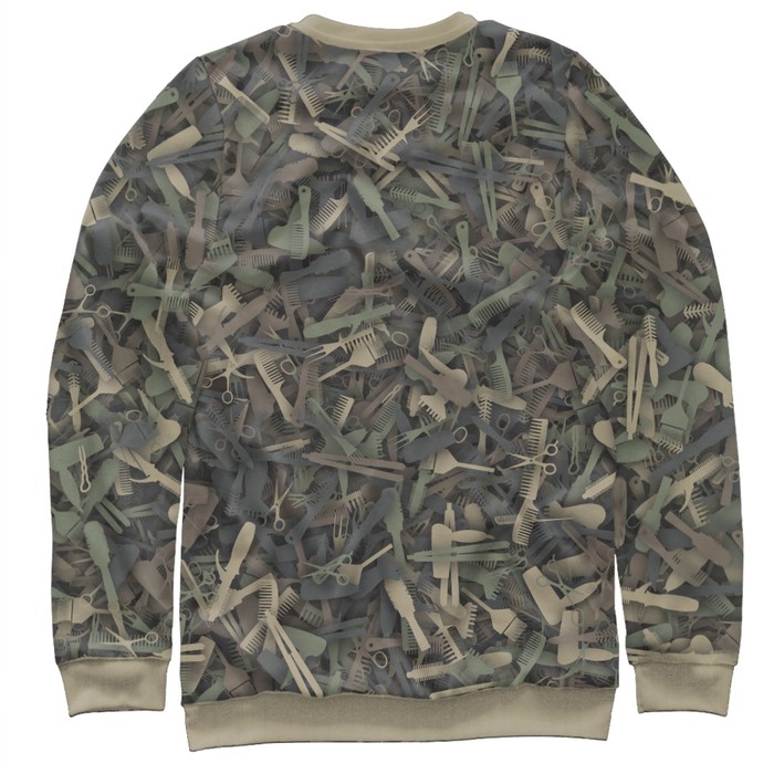 Свитшот женский "Сумасшедший парикмахер", размер M VSG-446117