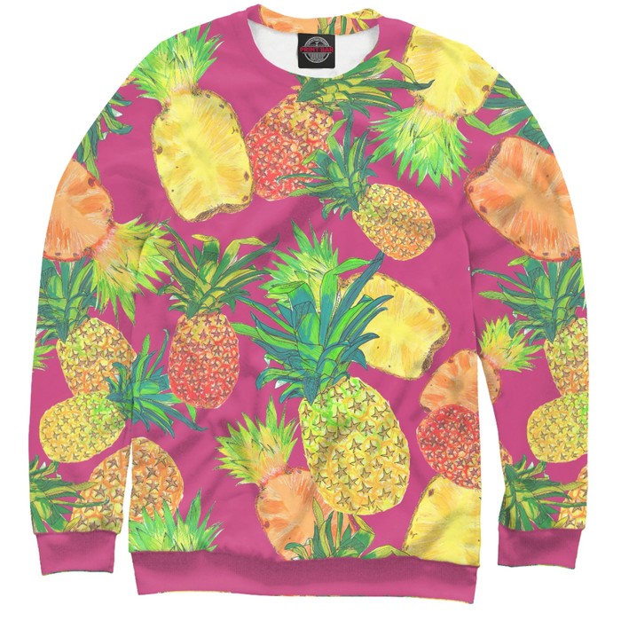 Свитшот мужской "Ананасы", размер 4XL EDA-498459