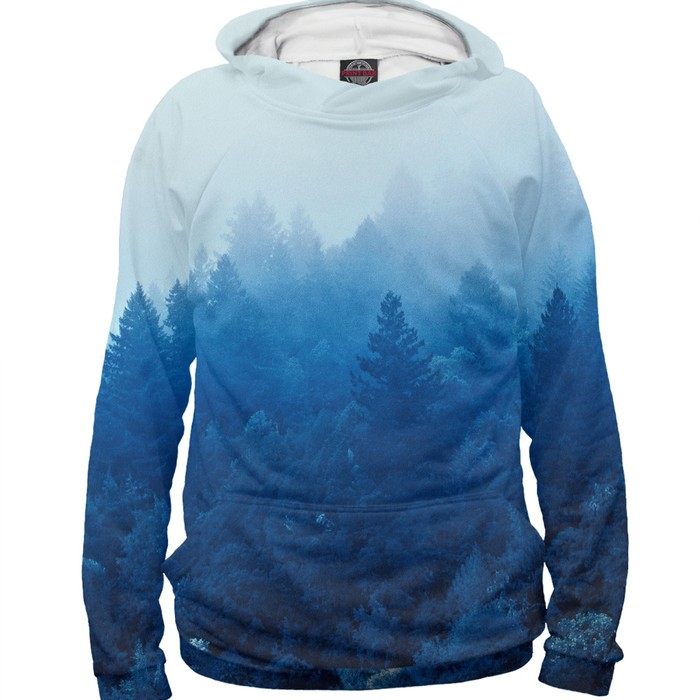 Худи женское "Туманный лес", размер XS MAC-947212