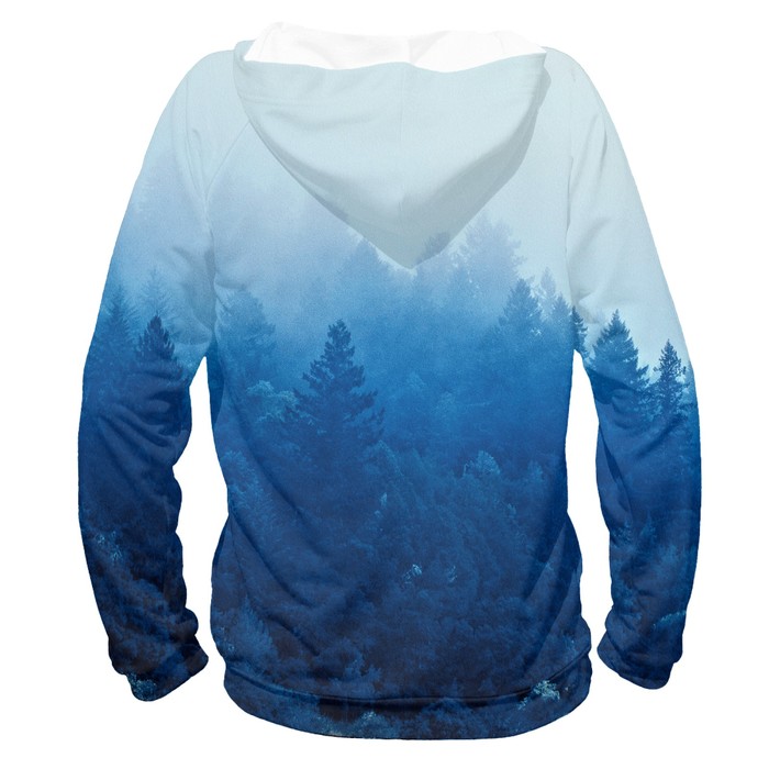 Худи женское "Туманный лес", размер S MAC-947212