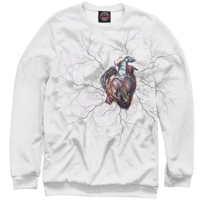 Свитшот женский The Heart, размер XL VRC-634417