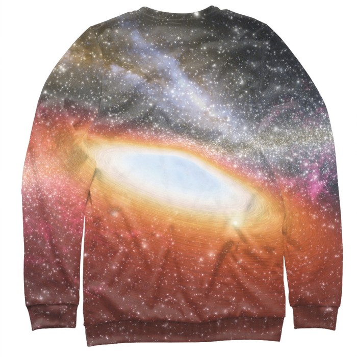 Свитшот женский "Кот в космосе", размер S APD-512186