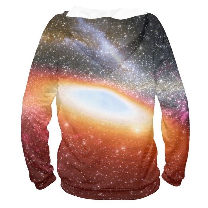Худи женское "Кот в космосе", размер XXXL APD-512186